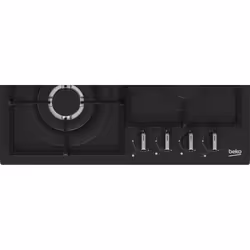 Beko HIYG 64225 SBO plaque Noir Intégré 60 cm Gaz 4 zone(s) - Vue supplémentaire 6