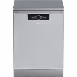 Beko BDFN36650XC, Pose libre, Taille maximum (60 cm), Acier inoxydable, Noir, Tactile, LED