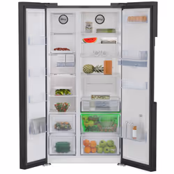 Beko GN163241DXBRN frigo américain Pose libre 576 L E Noir