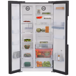 Beko GN163241DXBRN frigo américain Pose libre 576 L E Noir - Vue supplémentaire 5