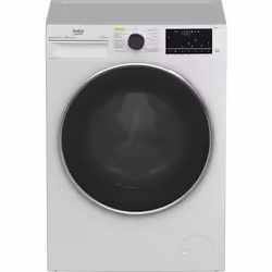 Beko B5DFT510447W, Charge avant, Pose libre, Blanc, Gauche, Noir, Acier inoxydable