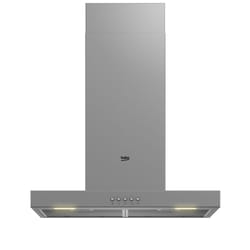 Beko BHCB61622BXH hotte Montée au mur Acier inoxydable 613 m³/h B
