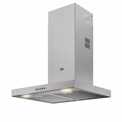 Beko BHCB61622BXH hotte Montée au mur Acier inoxydable 613 m³/h B