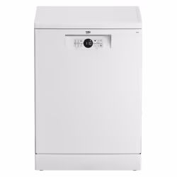 Beko BDFN26421W, Pose libre, Taille maximum (60 cm), Blanc, Boutons, LED, Acier inoxydable