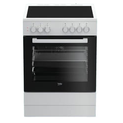 Beko FSE67100GWS four et cuisinière Electrique Plaque avec zone à induction Blanc A