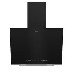 Beko BHCA66641BFBHS hotte Montée au mur Noir 720 m³/h A