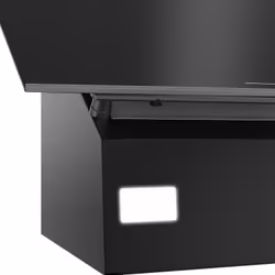 Beko BHCA66641BFBHS hotte Montée au mur Noir 720 m³/h A - Vue supplémentaire 4