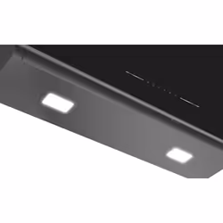 Beko BHCA96641BFBHS hotte Montée au mur Noir 712 m³/h A