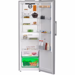 Beko B3RMLNE444HXB réfrigérateur Pose libre 365 L E Acier inoxydable