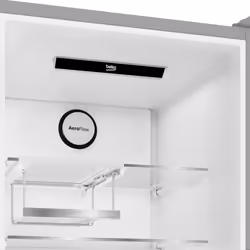 Beko B5RCNE405HXB réfrigérateur-congélateur Pose libre 355 L D Métallique - Vue supplémentaire 5