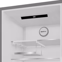 Beko B5RCNE405HXB réfrigérateur-congélateur Pose libre 355 L D Métallique - Vue supplémentaire 6