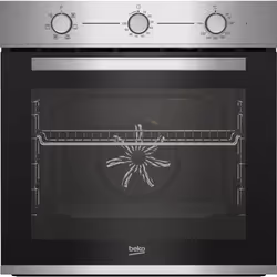 Beko b100 BBIE12100X, Moyenne, Four électrique, 72 L, 2400 W, 72 L, Assisté par ventilateur