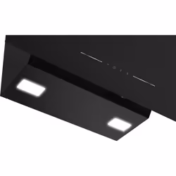 Beko BHCA62442BBH hotte Montée au mur Noir 408 m³/h - Vue supplémentaire 4