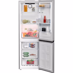 Beko B3RCNE364HDS réfrigérateur-congélateur Pose libre 316 L E Argent - Vue supplémentaire 4