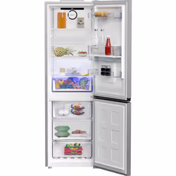 Beko B3RCNE364HDS réfrigérateur-congélateur Pose libre 316 L E Argent - Vue supplémentaire 5