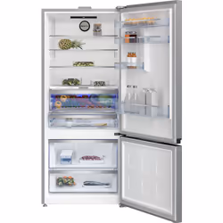 Beko B7RCNE595ZXPW frigo combine Pose libre 551 L D Acier inoxydable - Vue supplémentaire 5