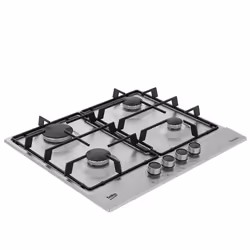 Beko HIAG64223SXE plaque Acier inoxydable Intégré 60 cm Gaz 4 zone(s)