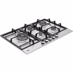 Beko HIAL75225SXE plaque Acier inoxydable Intégré 75 cm Gaz 5 zone(s) - Vue supplémentaire 2