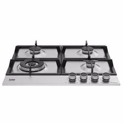 Beko HIAW64225SXE Acier inoxydable Intégré 58 cm Gaz 4 zone(s) - Vue supplémentaire 4