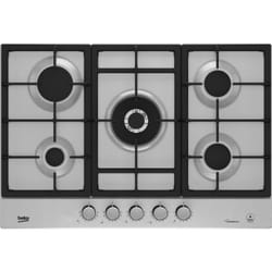 Beko HIAW75226SXE Acier inoxydable Intégré 75 cm Gaz 5 zone(s)