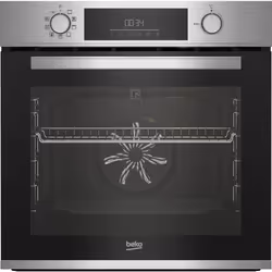 Beko b300 BBIE12301XFP, Moyenne, Four électrique, 72 L, 2600 W, 72 L, Assisté par ventilateur