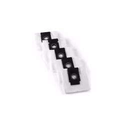 Lot de 5 sacs de rechange pour aspirateur robot BEKO VRR80214DB Robosmart. Capacité de 4 L. Couleur principale : blanc. Acces ...