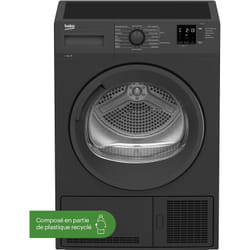 Beko DCB912A sèche-linge Pose libre Charge avant 9 kg B Noir