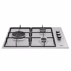 Beko HIGG 63125 SCX plaque Acier inoxydable Intégré 61 cm Gaz 3 zone(s)