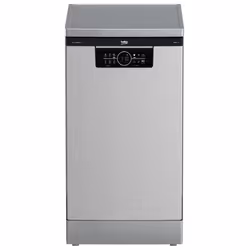 Beko bPRO 500 BDFS26041XQ, Pose libre, Compact (45 cm), Acier inoxydable, Noir, Tactile, LED