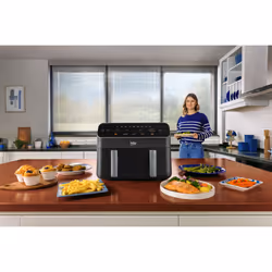 Beko FRL5388B Friteuse à air chaud Double 8,5L 2400W Noir - Vue supplémentaire 4