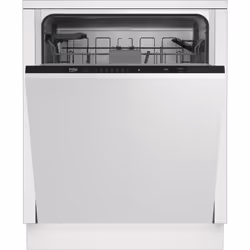 Beko b100 BDIN16430, Entièrement intégré, Taille maximum (60 cm), Tactile, LED, Panier, Acier inoxydable