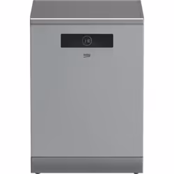 Beko BDEN38441XA, Pose libre, Taille maximum (60 cm), Acier inoxydable, 14 couverts, B, 44 dB