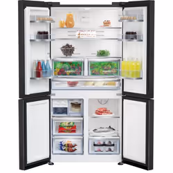 Beko GN1416240XBRN frigo américain Pose libre 572 L E Charbon - Vue supplémentaire 5