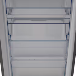 Beko RFNE290L41GN congélateur Congélateur coffre Pose libre 256 L E Gris - Vue supplémentaire 5