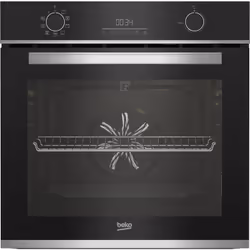 Beko b300 BBIE13301XFP-1, Moyenne, Four électrique, 66 L, 2600 W, 66 L, A pyrolyse