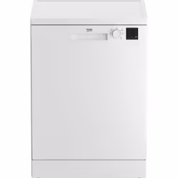 Beko b300 DVN05C30W, Pose libre, Taille maximum (60 cm), Blanc, Boutons, Rotatif, LED, 2 Nombre de paniers