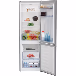 Beko RCSA270K40SN réfrigérateur-congélateur Pose libre 262 L E Acier inoxydable
