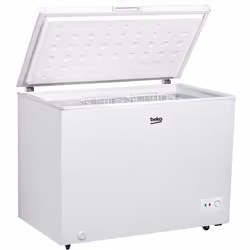 Beko CF316EWN, 308 L, 40 dB, E, Blanc