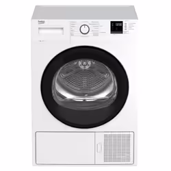 Beko SLP94BW, Pose libre, Charge avant, Pompe à chaleur, Blanc, Rotatif, Hublot
