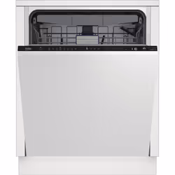 Beko BDIN38561C, Entièrement intégré, Taille maximum (60 cm), Blanc, LED, Pliable, Pliable
