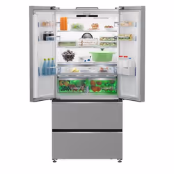 Beko B3RGNE544ZXP frigo américain Pose libre 513 L E Acier inoxydable