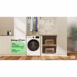Beko b300 BM3WFU410411B Lave-linge Frontal 10 kg 1400 tr/min Blanc - Vue supplémentaire 9