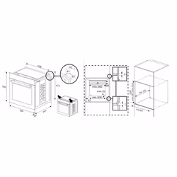 Beko b300 BBIS17302BMP 72 L 3300 W Noir - Vue supplémentaire 5
