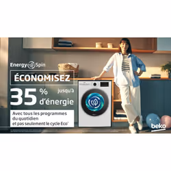 Beko bPRO 700 B7WFT394081W machine à laver Charge avant 9 kg 1400 tr/min Blanc