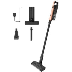 Beko VRT 65421 VC Aspirateur balai Batterie Sec Sac à poussière 0,7 L Noir, Rose