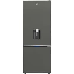 Réfrigérateur combiné - BEKO - B1RCNE534DG -Grande capacité 475 L - Ventilé - Distributeur deau - Classe E - 187x709x59x7 - Grey
