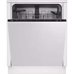 Beko bPRO 500 BDIN18441, Entièrement intégré, Taille maximum (60 cm), Noir, Tactile, LCD, 2 Nombre de paniers