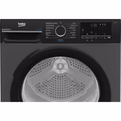 Beko D34H28393A sèche-linge Pose libre Charge avant 8 kg Anthracite - Vue supplémentaire 7