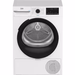 Sèche-linge frontal BEKO - D5H284930W Capacité linge : 8 kg Classe énergétique : A+++ Type de séchage : Pompe à chaleur Dépar ...