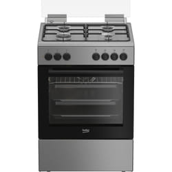 Beko FBE62120XD four et cuisinière A Electrique Gaz Acier inoxydable